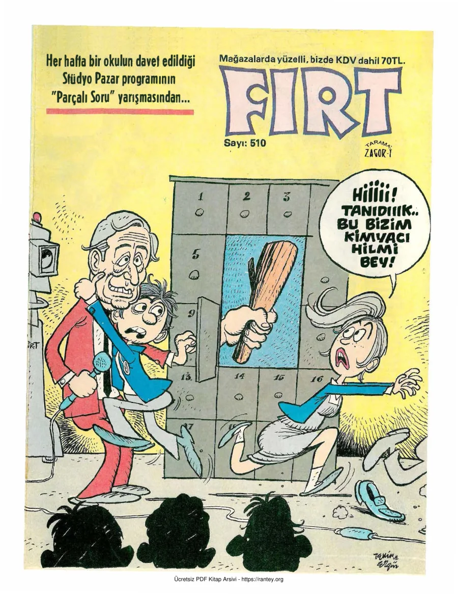 Fırt 1985 Sayı 510 kapak görseli