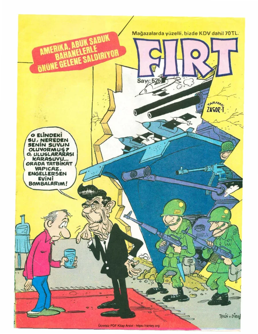 Fırt 1986 Sayı 525 kapak görseli