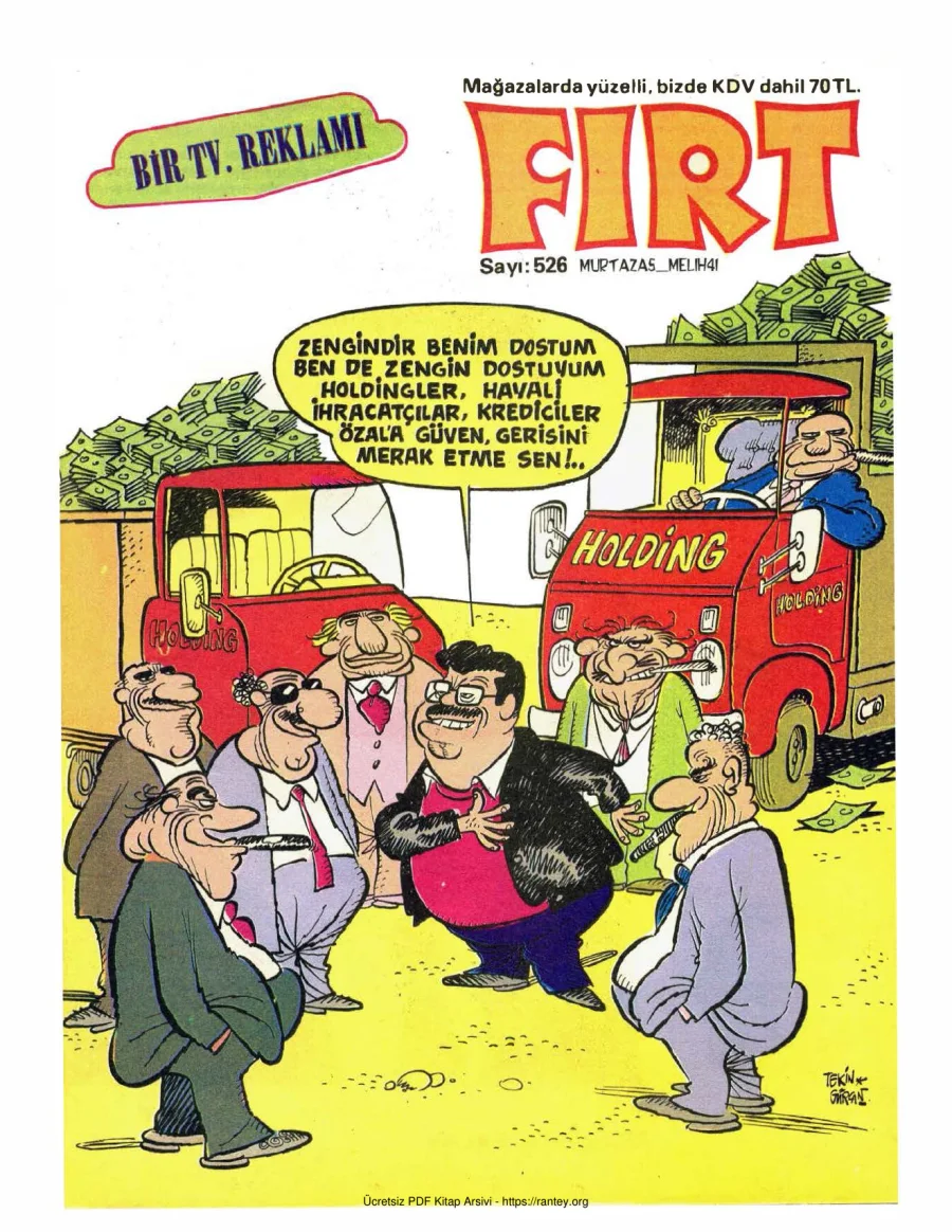 Fırt 1986 Sayı 526 kapak görseli