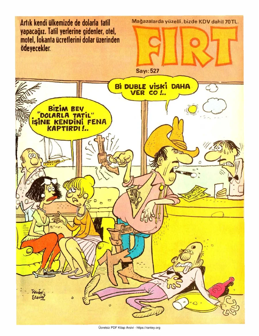 Fırt 1986 Sayı 527 kapak görseli