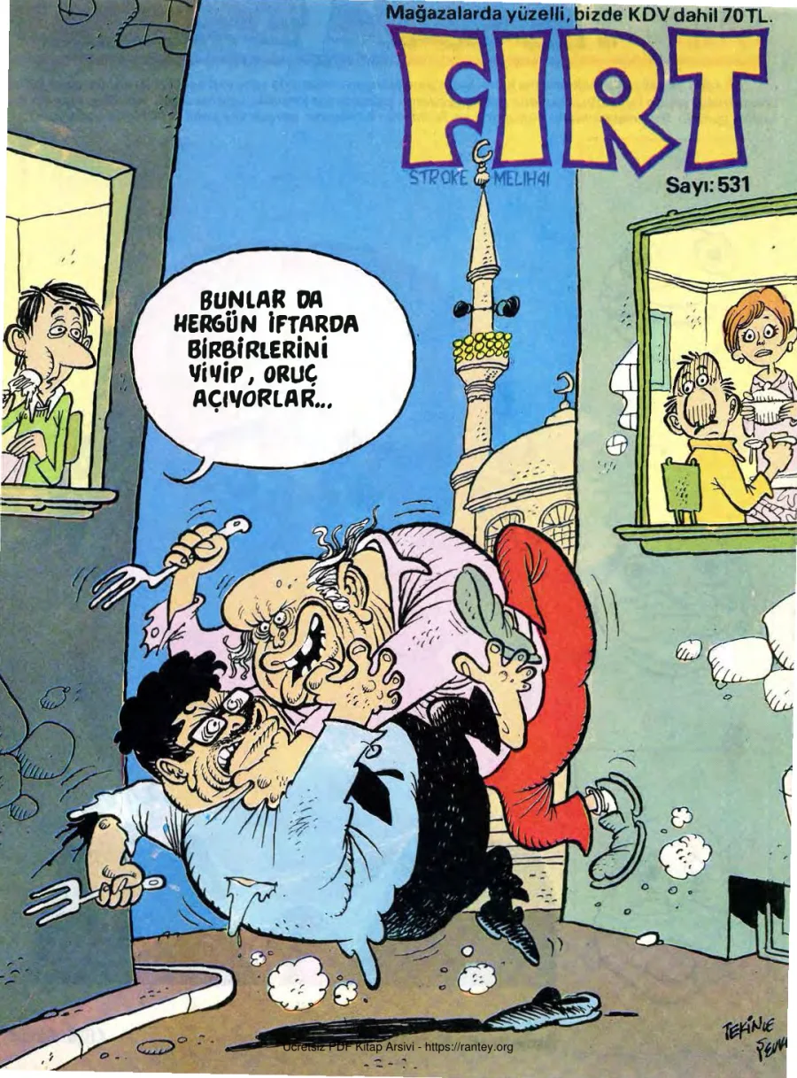 Fırt 1986 Sayı 531 kapak görseli