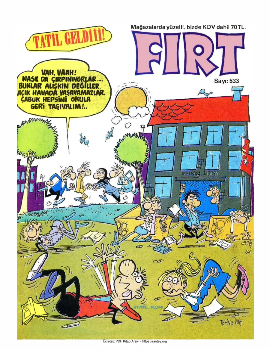 Fırt 1986 Sayı 533 kapak görseli
