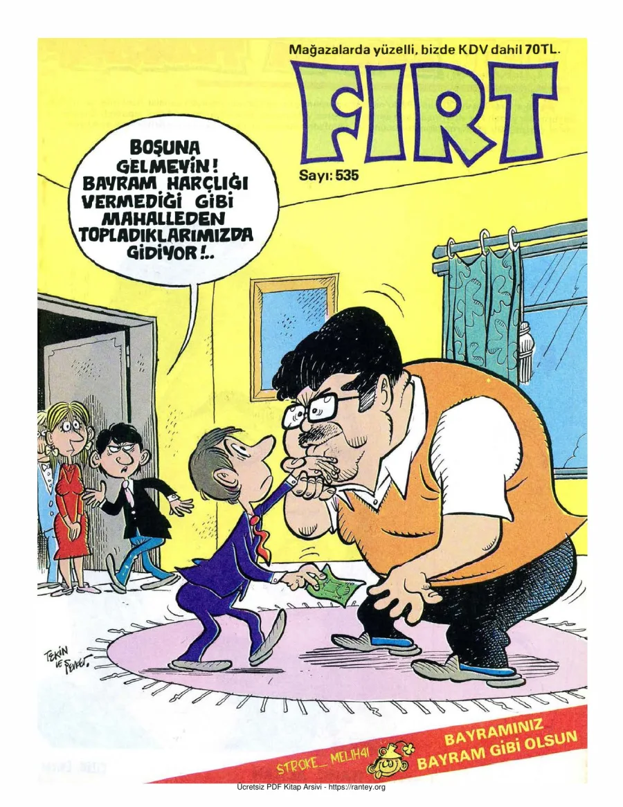 Fırt 1986 Sayı 535 kapak görseli