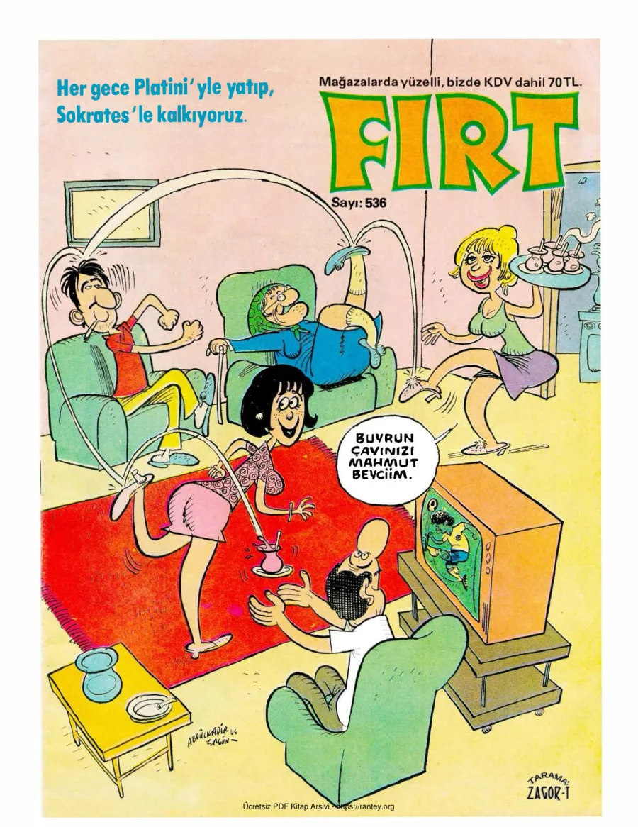 Fırt 1986 Sayı 536 kapak görseli