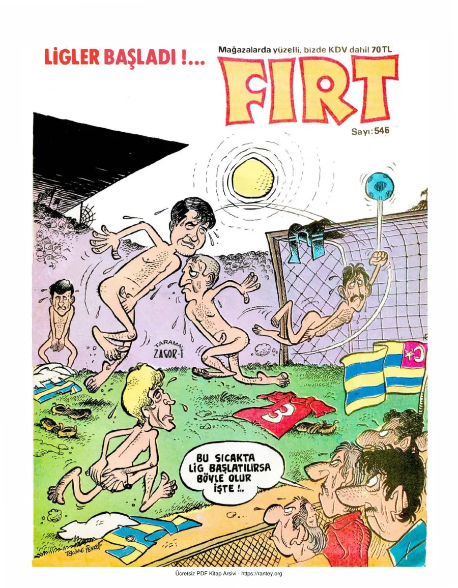 Fırt 1986 Sayı 546 kapak görseli