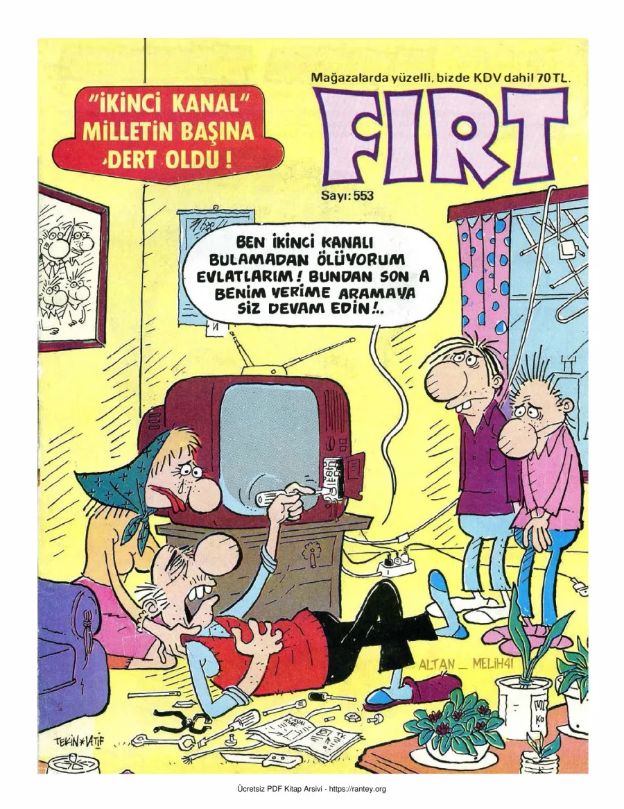 Fırt 1986 Sayı 553 kapak görseli