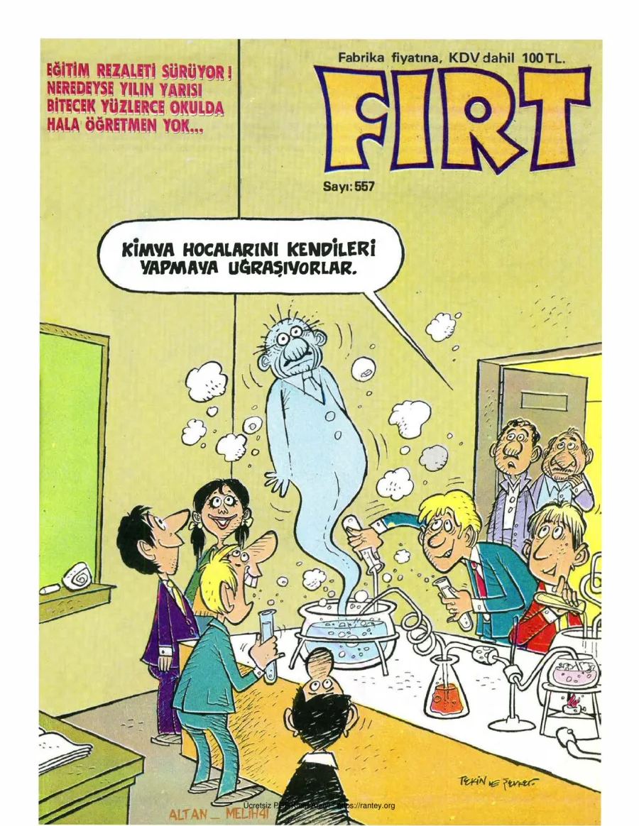 Fırt 1986 Sayı 557 kapak görseli