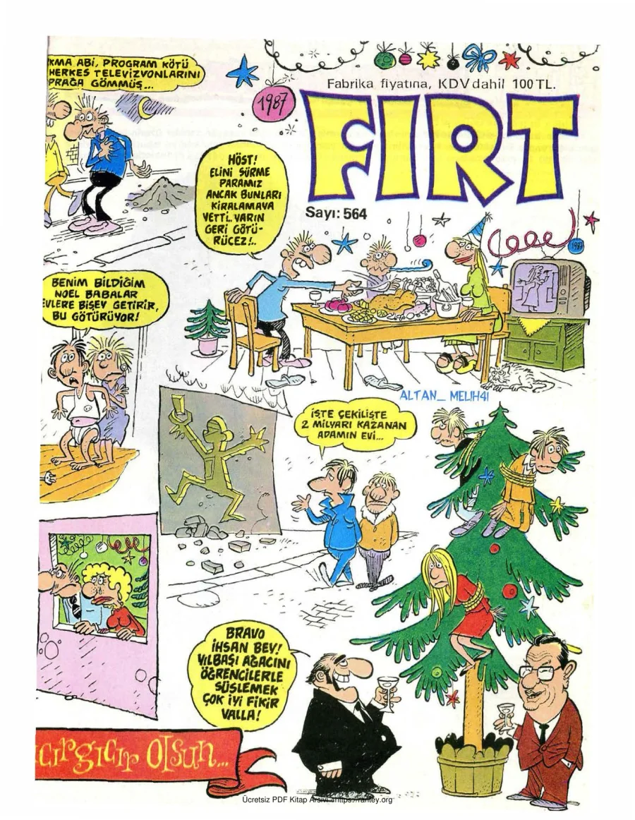 Fırt 1986 Sayı 564 kapak görseli