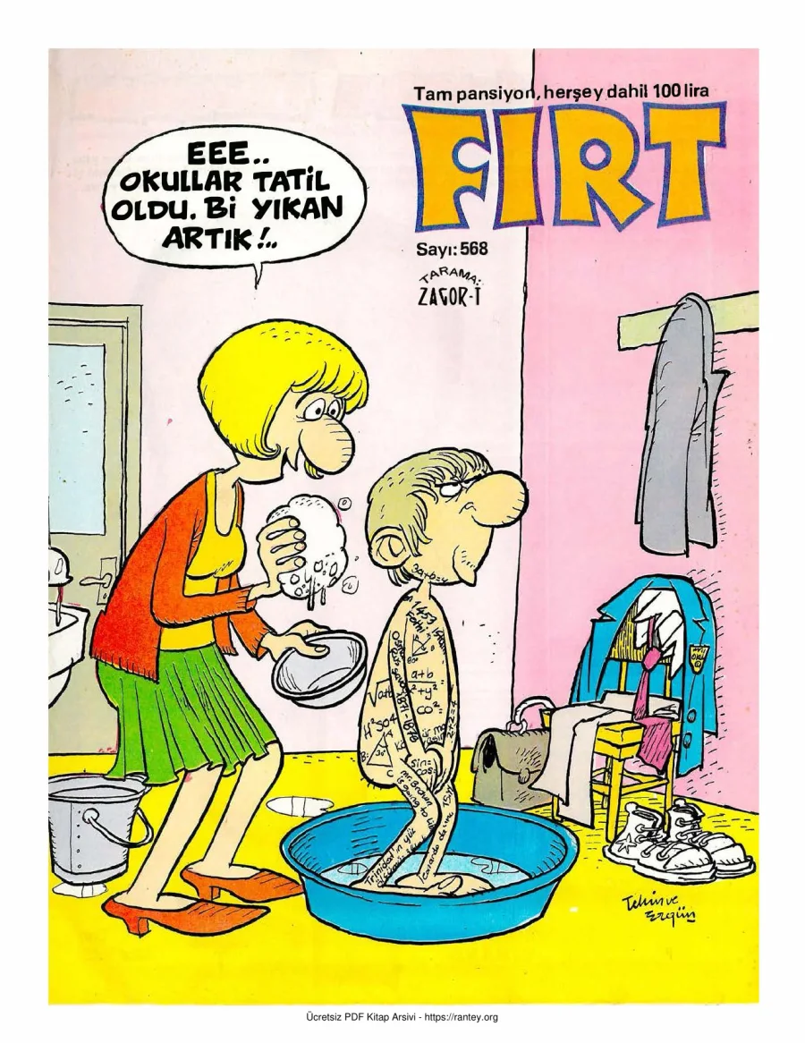Fırt 1987 Sayı 568 kapak görseli