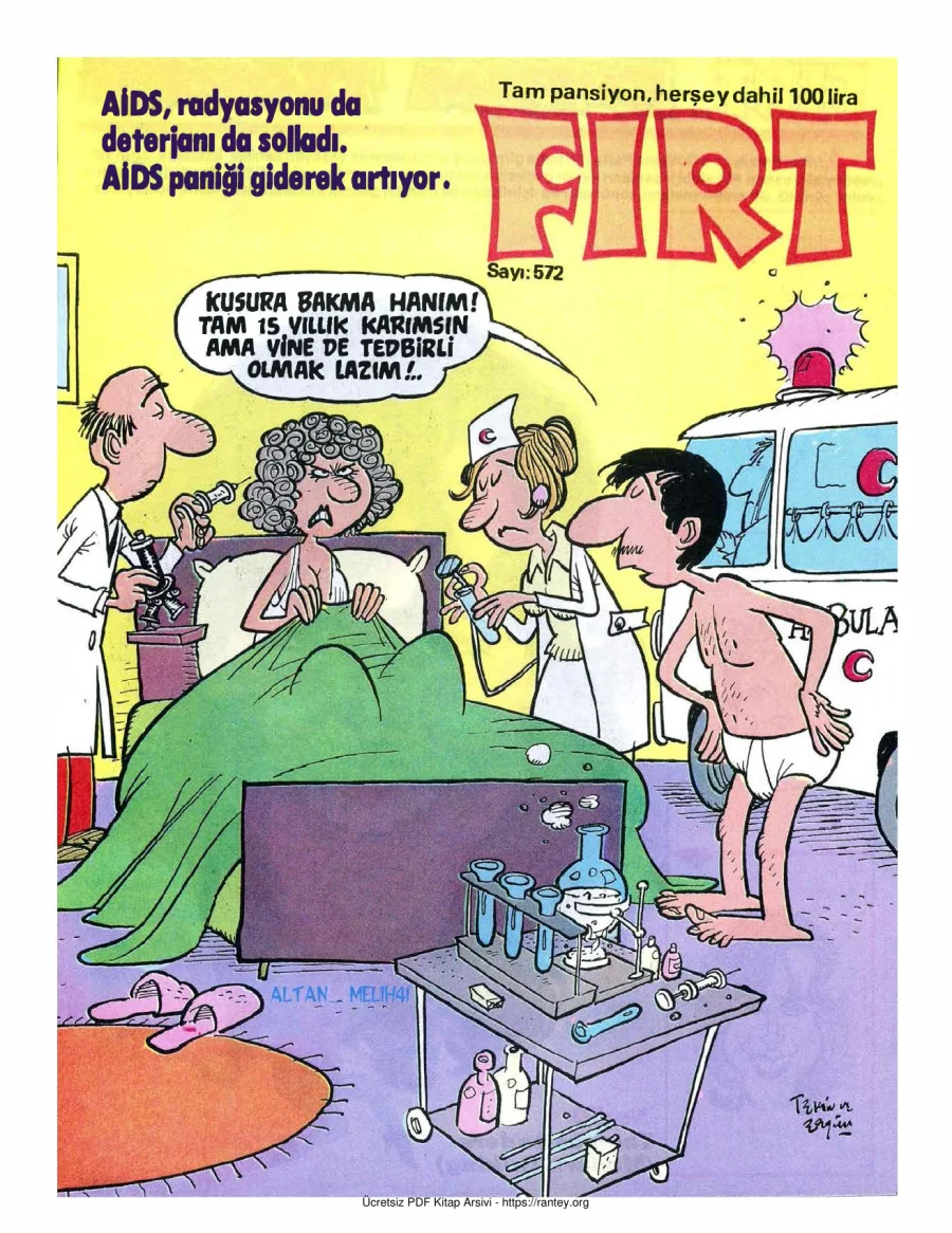 Fırt 1987 Sayı 572 kapak görseli