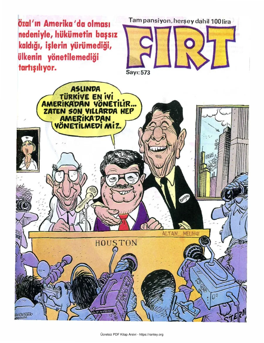 Fırt 1987 Sayı 573 kapak görseli