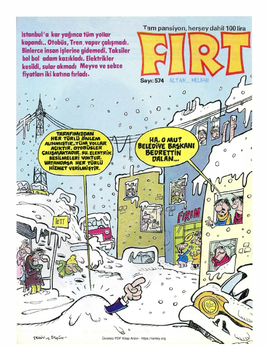 Fırt 1987 Sayı 574 kapak görseli