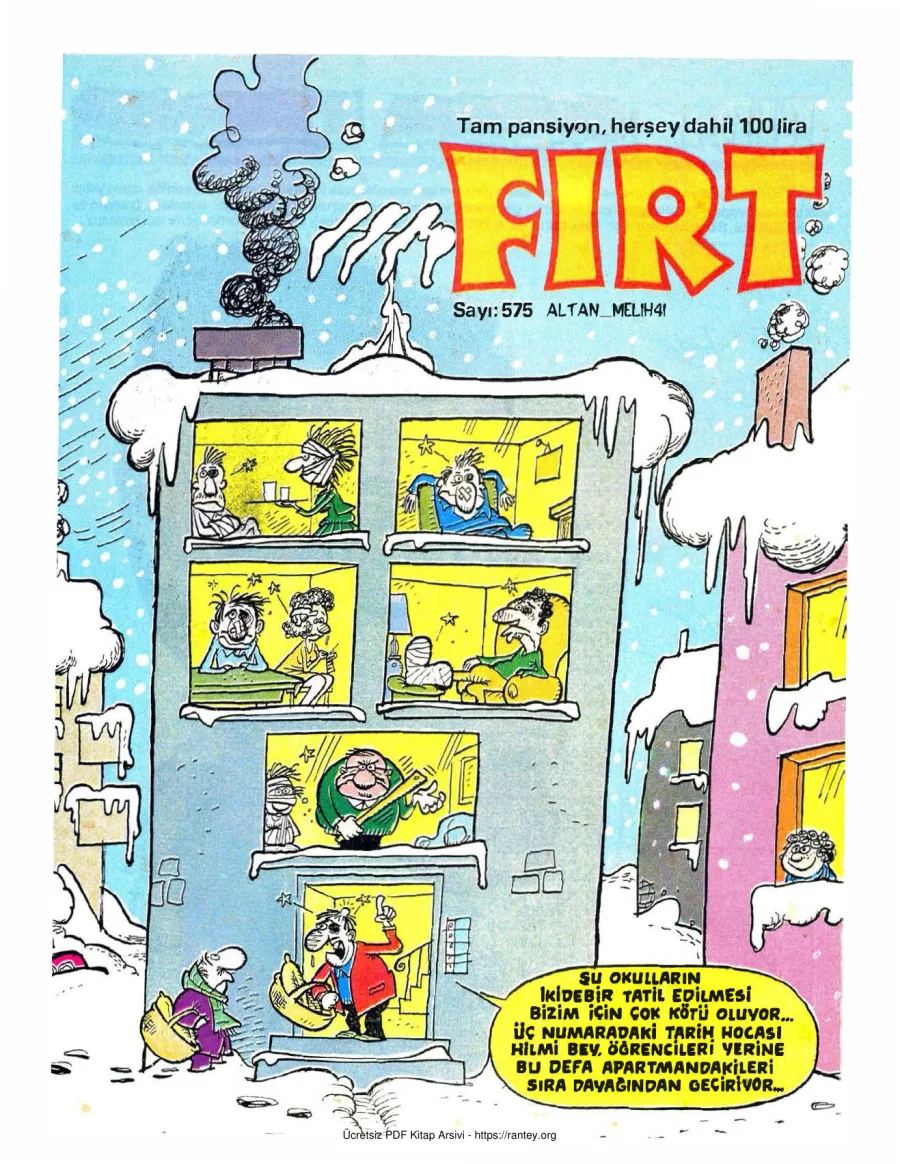 Fırt 1987 Sayı 575 kapak görseli