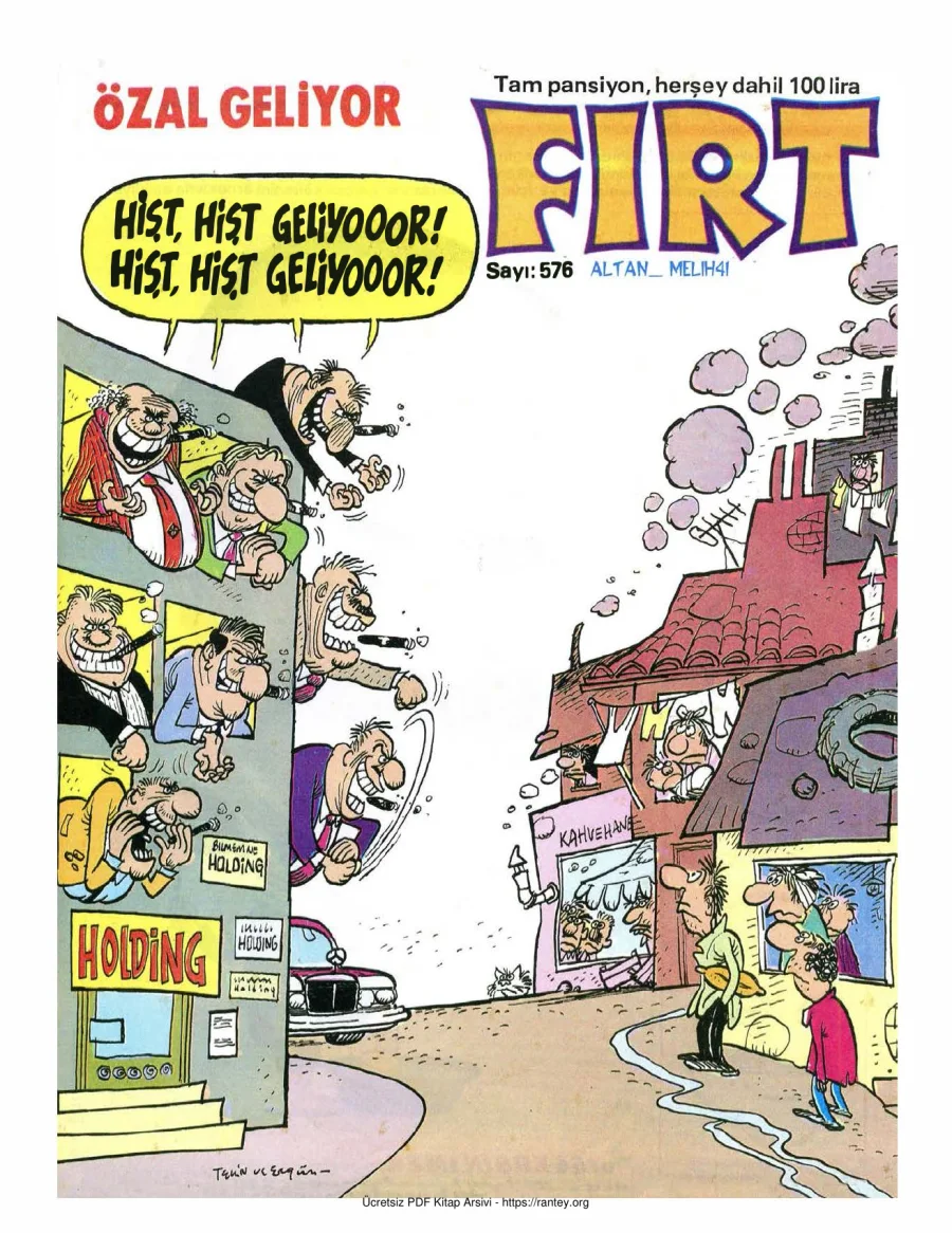 Fırt 1987 Sayı 576 kapak görseli