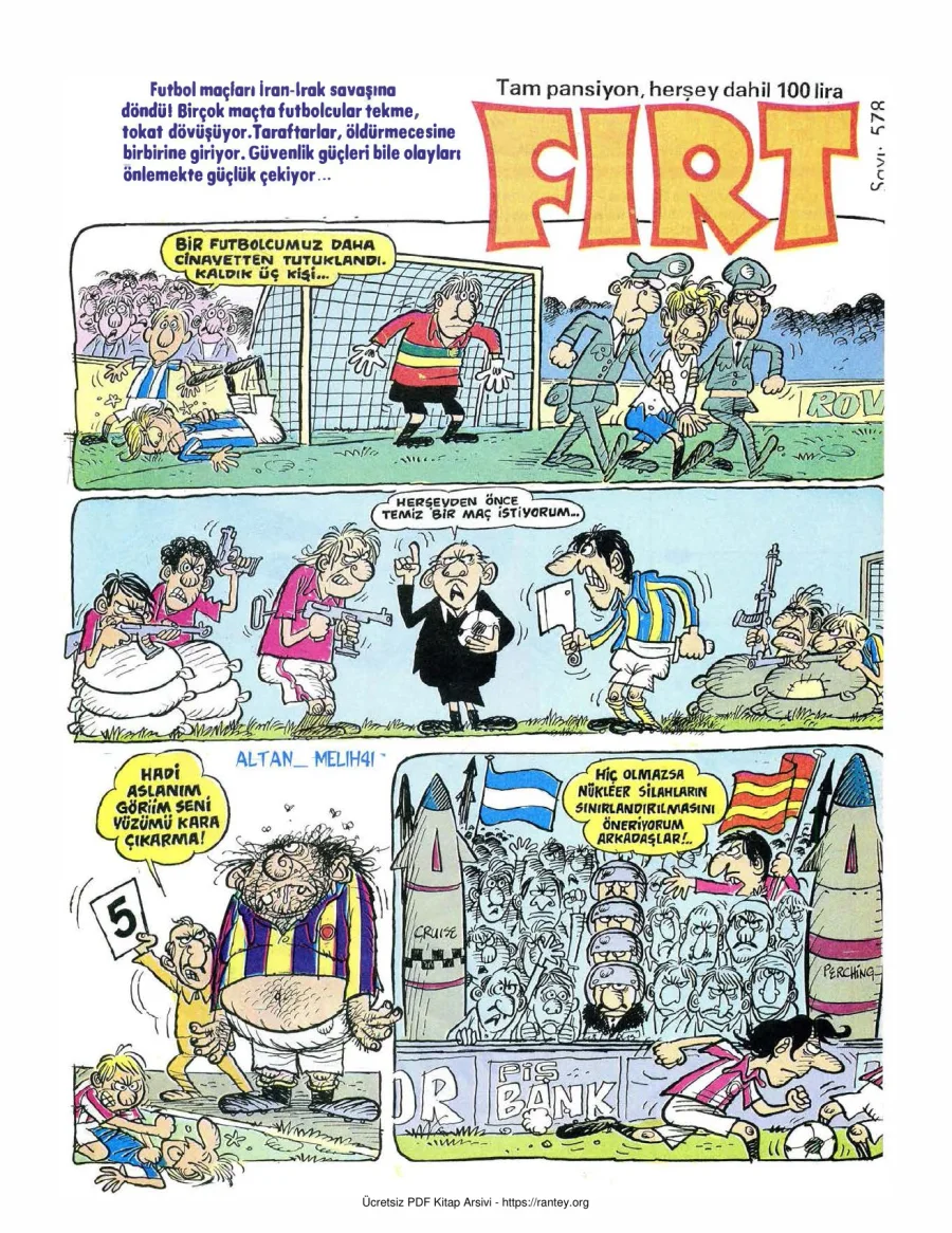 Fırt 1987 Sayı 578 kapak görseli