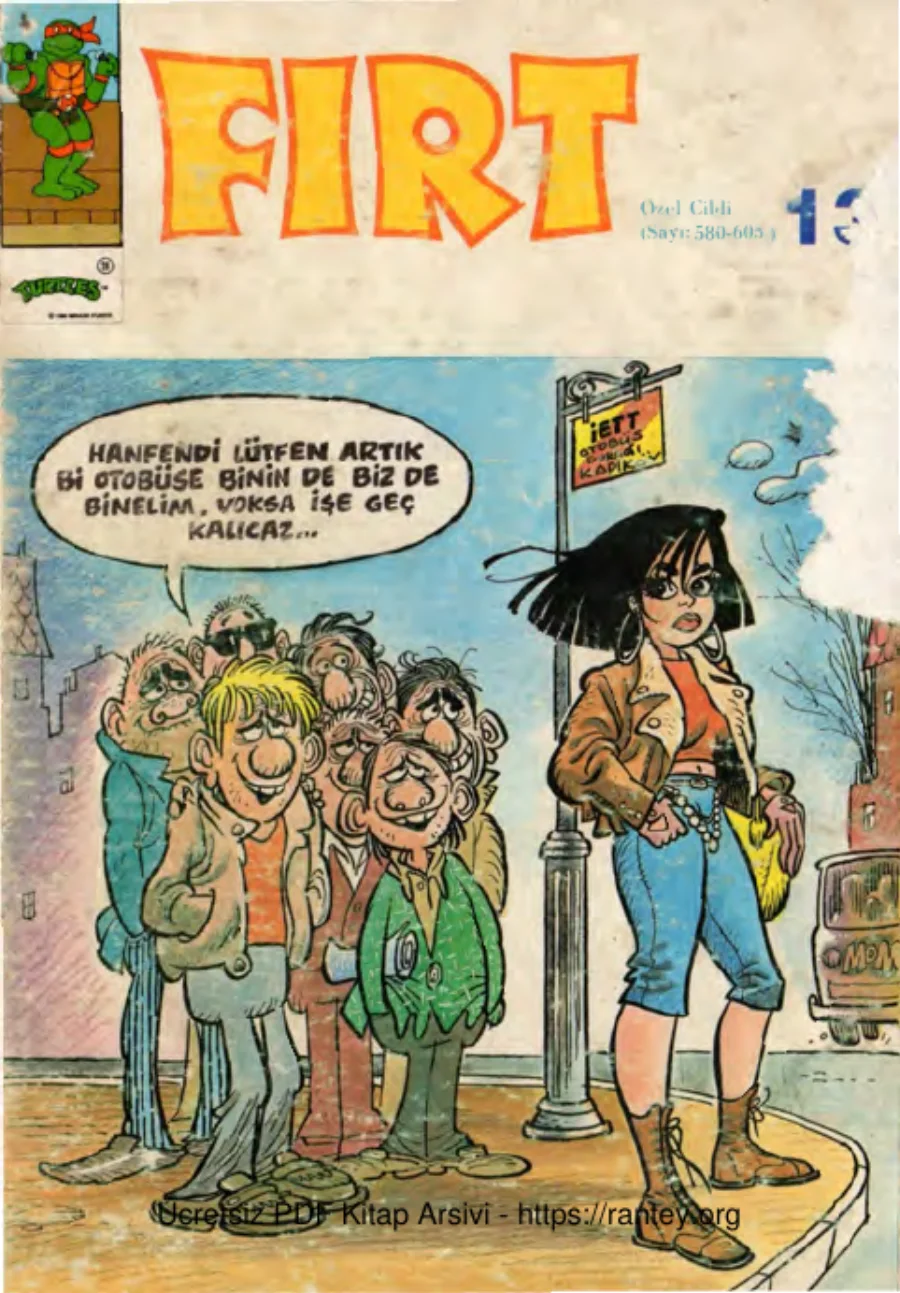 Fırt 1987 Sayı 580 kapak görseli