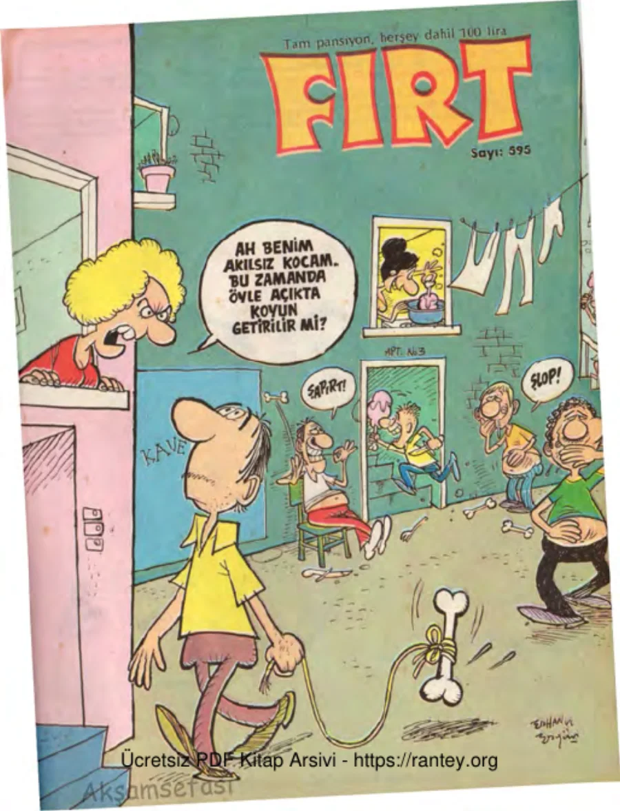 Fırt 1987 Sayı 595 kapak görseli