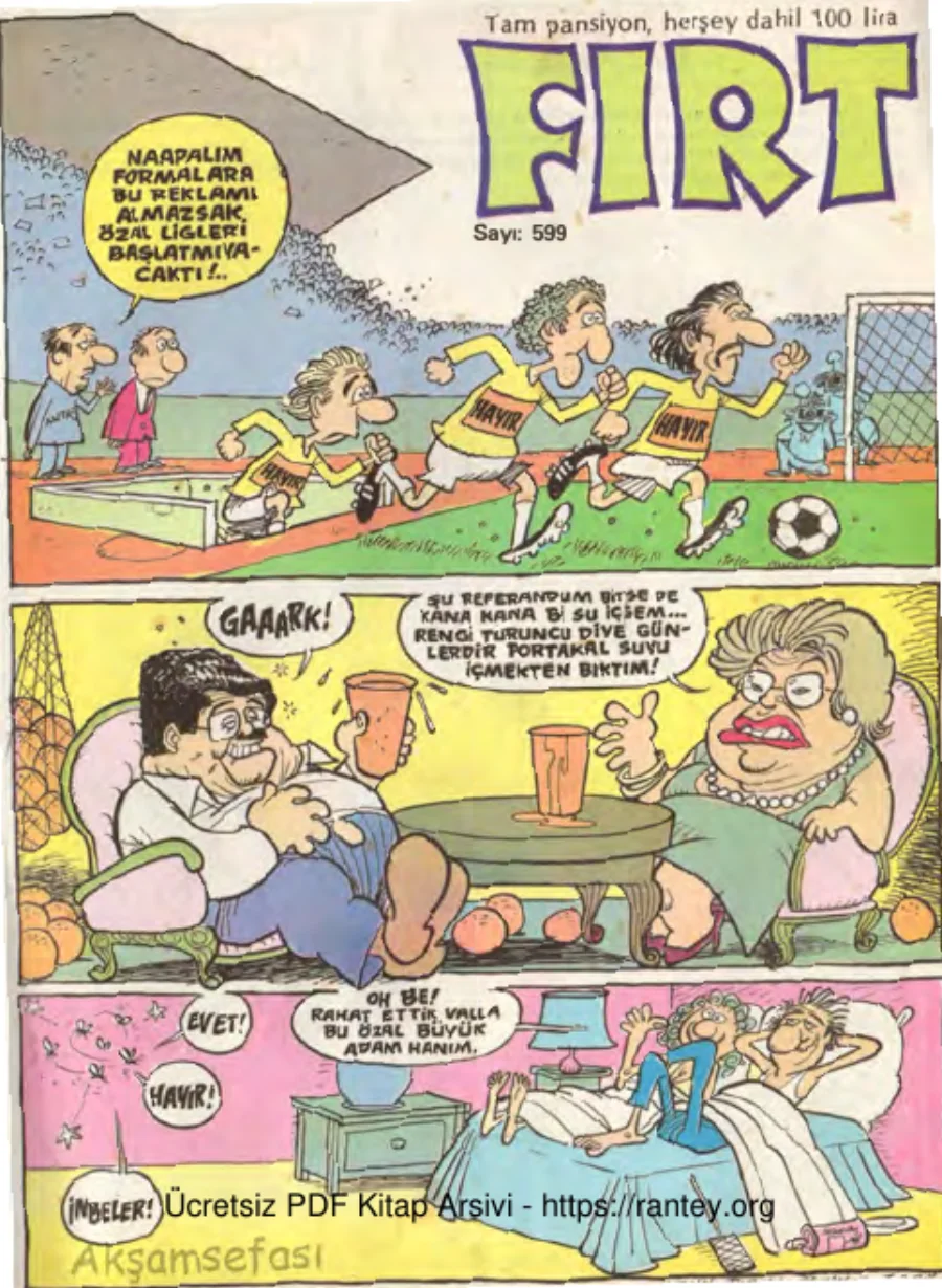 Fırt 1987 Sayı 599 kapak görseli