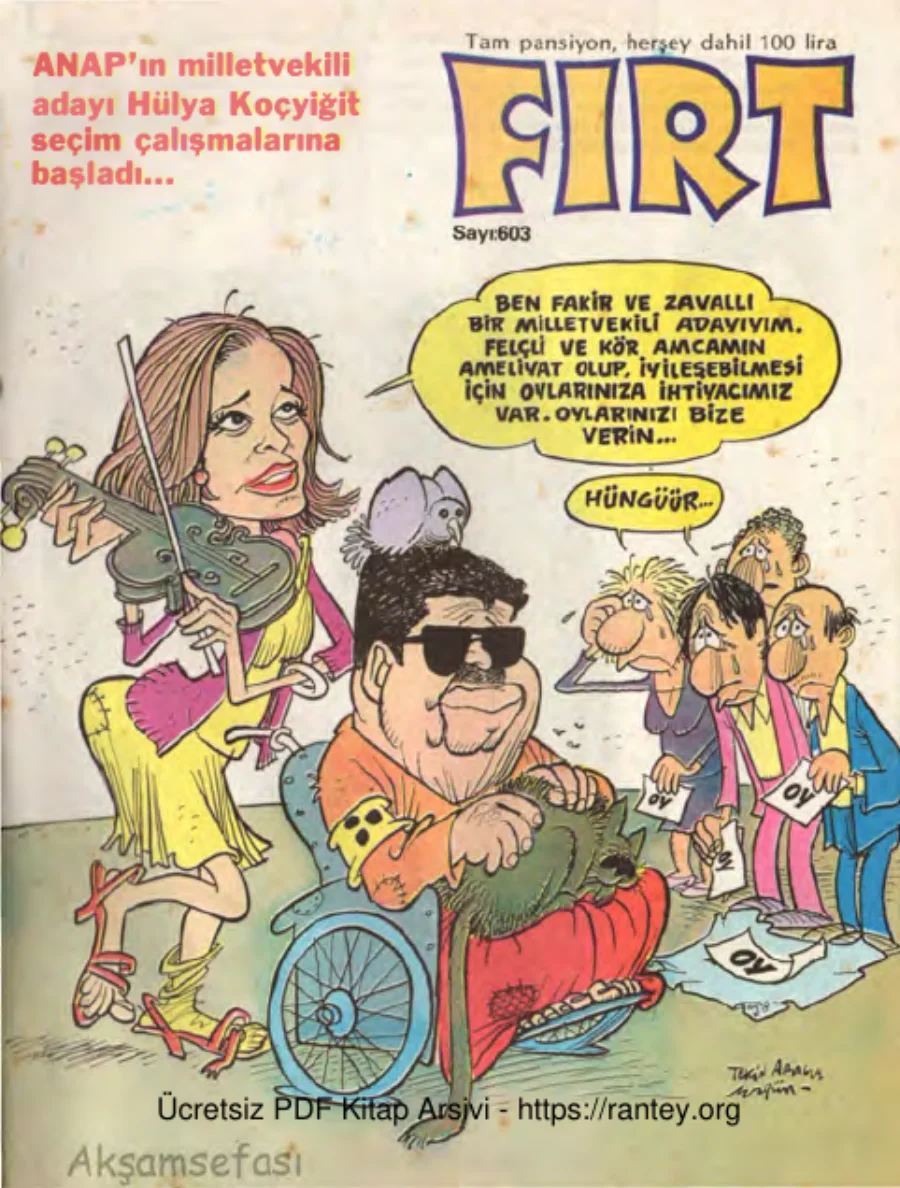 Fırt 1987 Sayı 603 kapak görseli