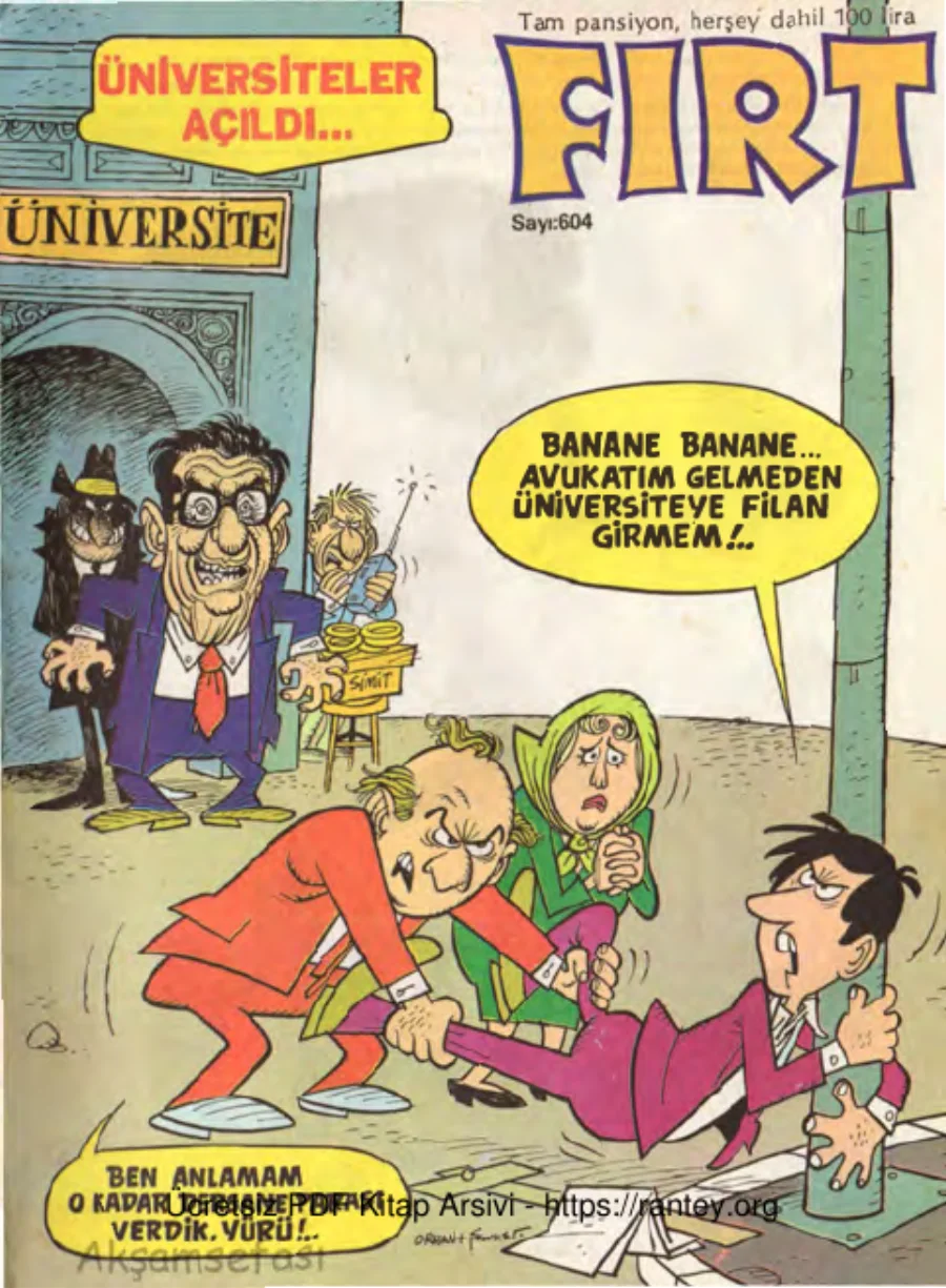 Fırt 1987 Sayı 604 kapak görseli