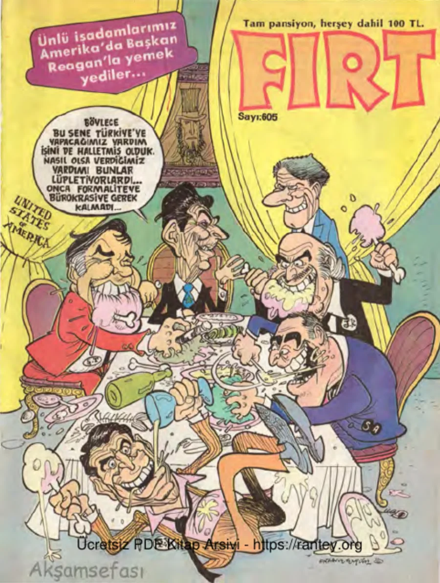 Fırt 1987 Sayı 605 kapak görseli