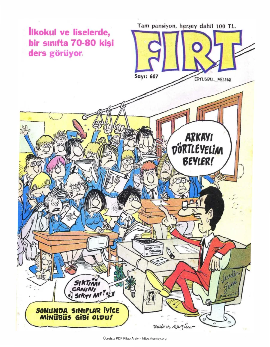 Fırt 1987 Sayı 607 kapak görseli