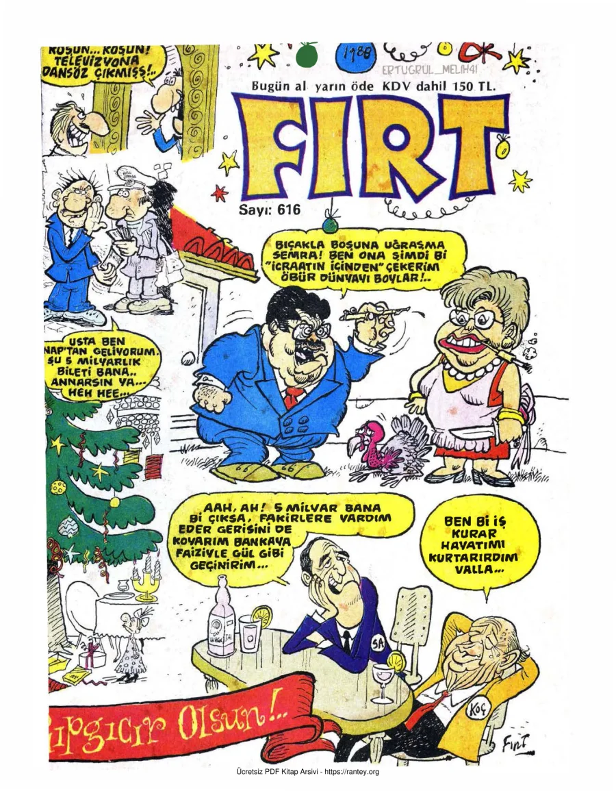 Fırt 1987 Sayı 616 kapak görseli