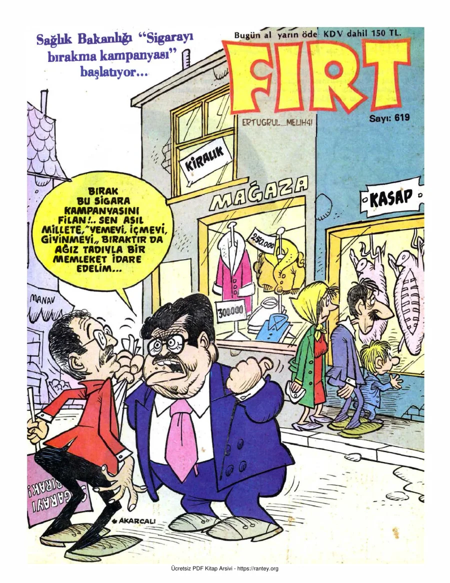Fırt 1988 Sayı 619 kapak görseli