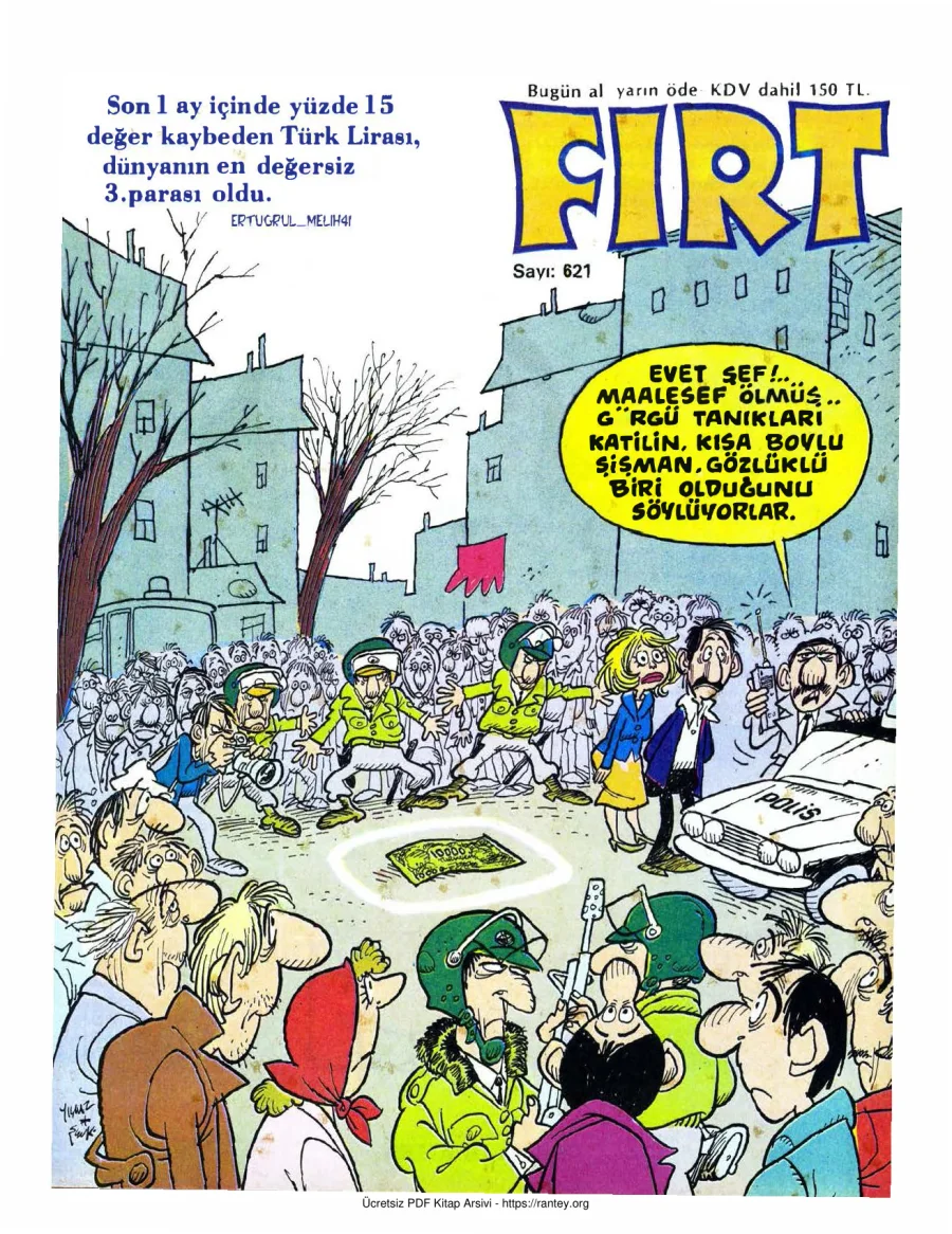 Fırt 1988 Sayı 621 kapak görseli