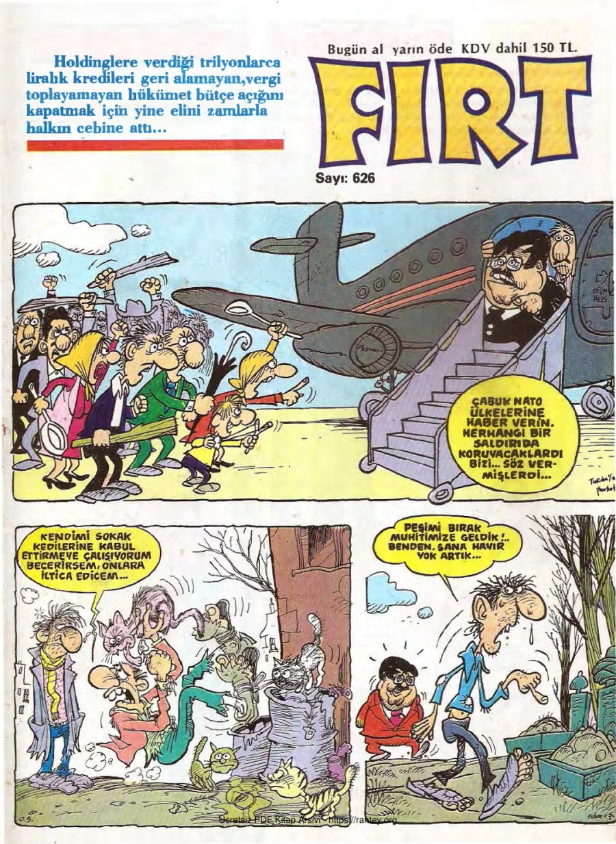 Fırt 1988 Sayı 626 kapak görseli