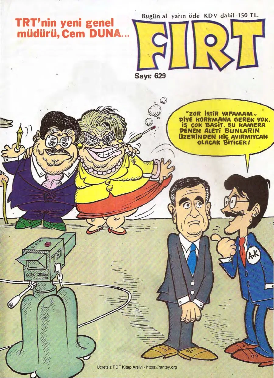 Fırt 1988 Sayı 629 kapak görseli