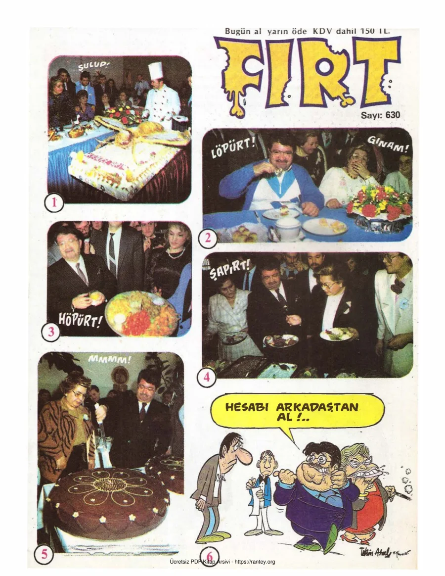 Fırt 1988 Sayı 630 kapak görseli