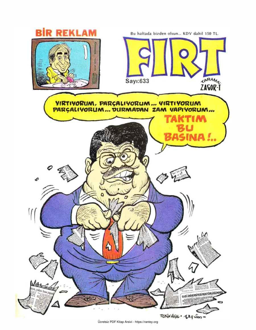 Fırt 1988 Sayı 633 kapak görseli