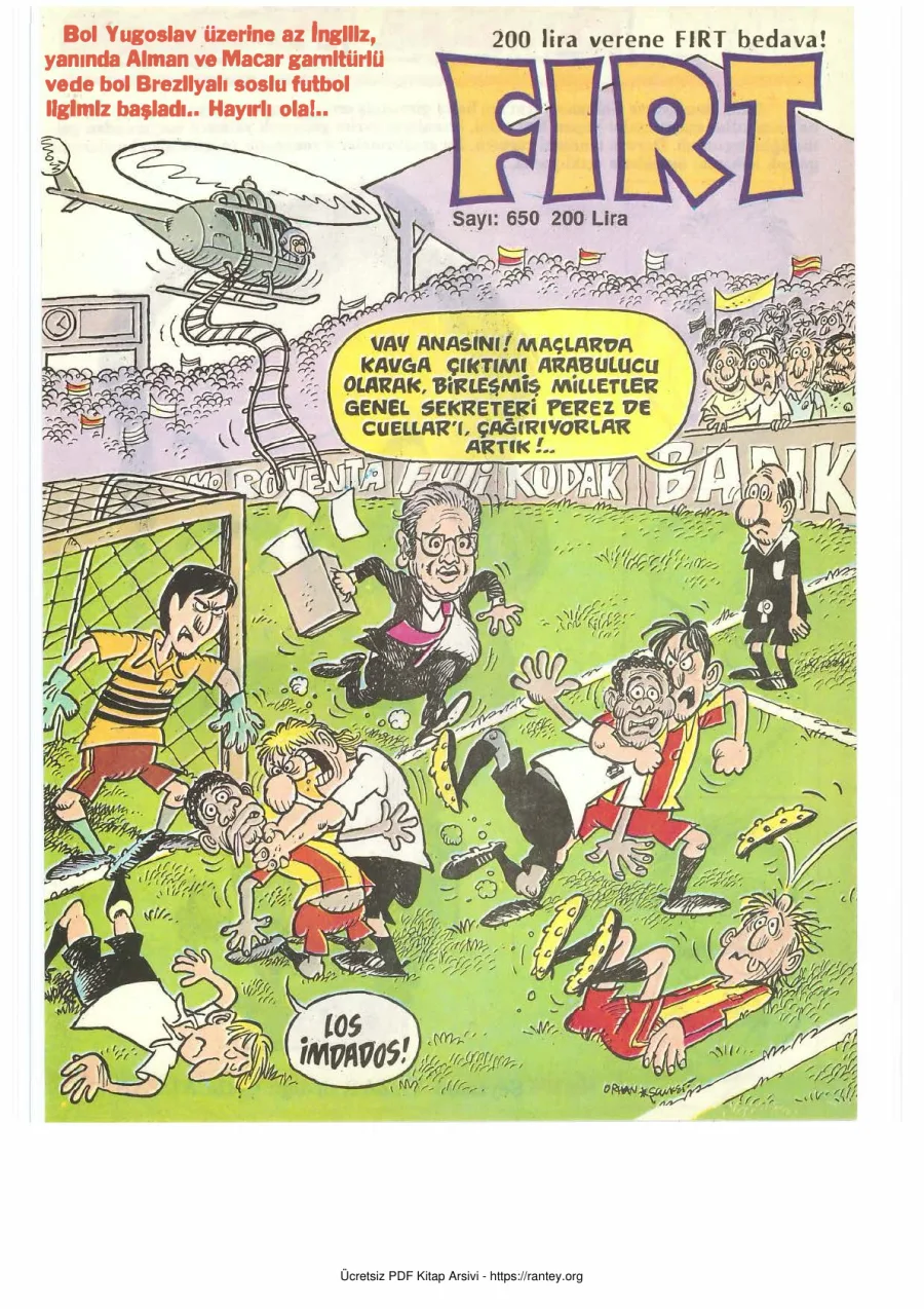 Fırt 1988 Sayı 650 kapak görseli
