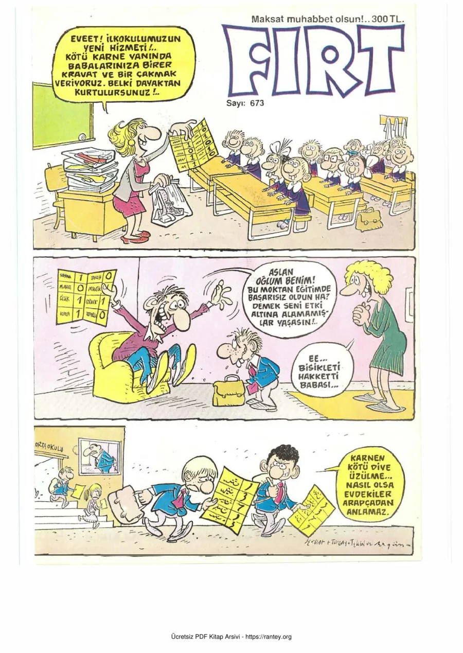 Fırt 1989 Sayı 673 kapak görseli