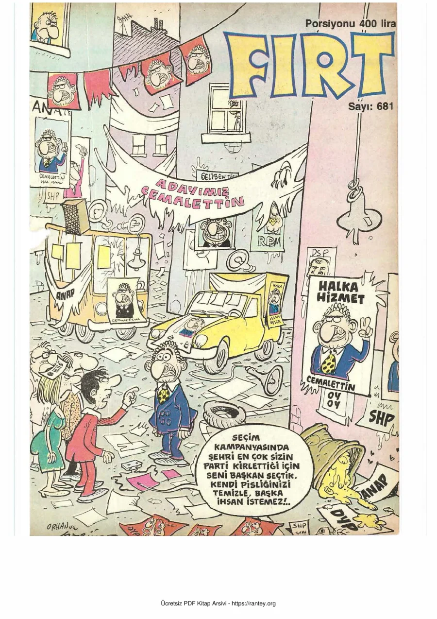 Fırt 1989 Sayı 681 kapak görseli