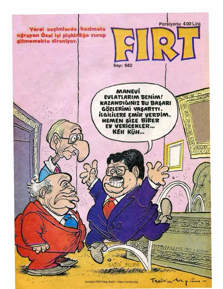 Fırt 1989 Sayı 682 kapak görseli