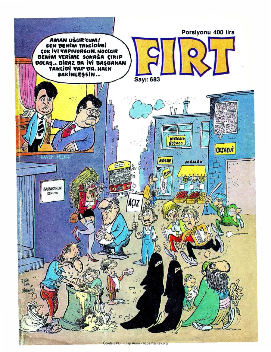 Fırt 1989 Sayı 683 kapak görseli
