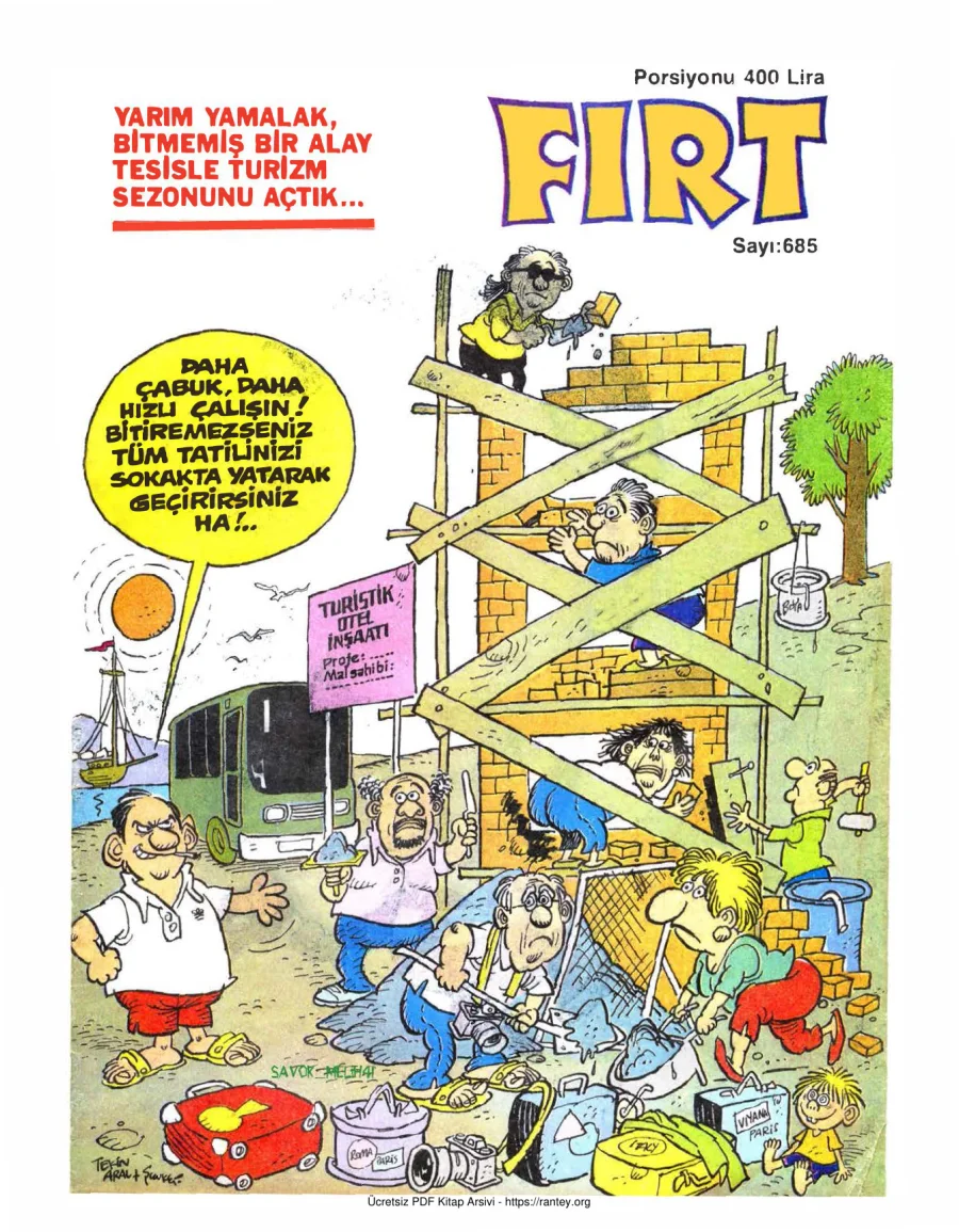 Fırt 1989 Sayı 685 kapak görseli