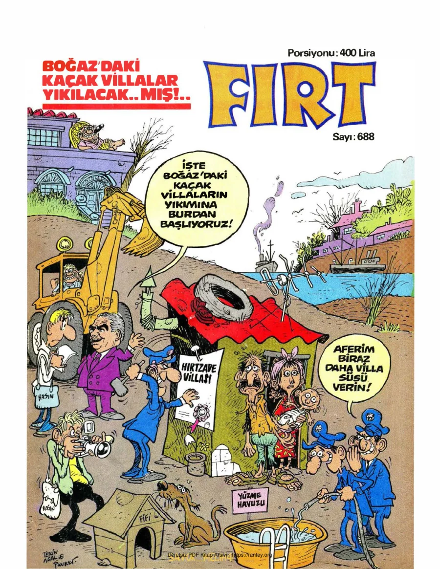 Fırt 1989 Sayı 688 kapak görseli