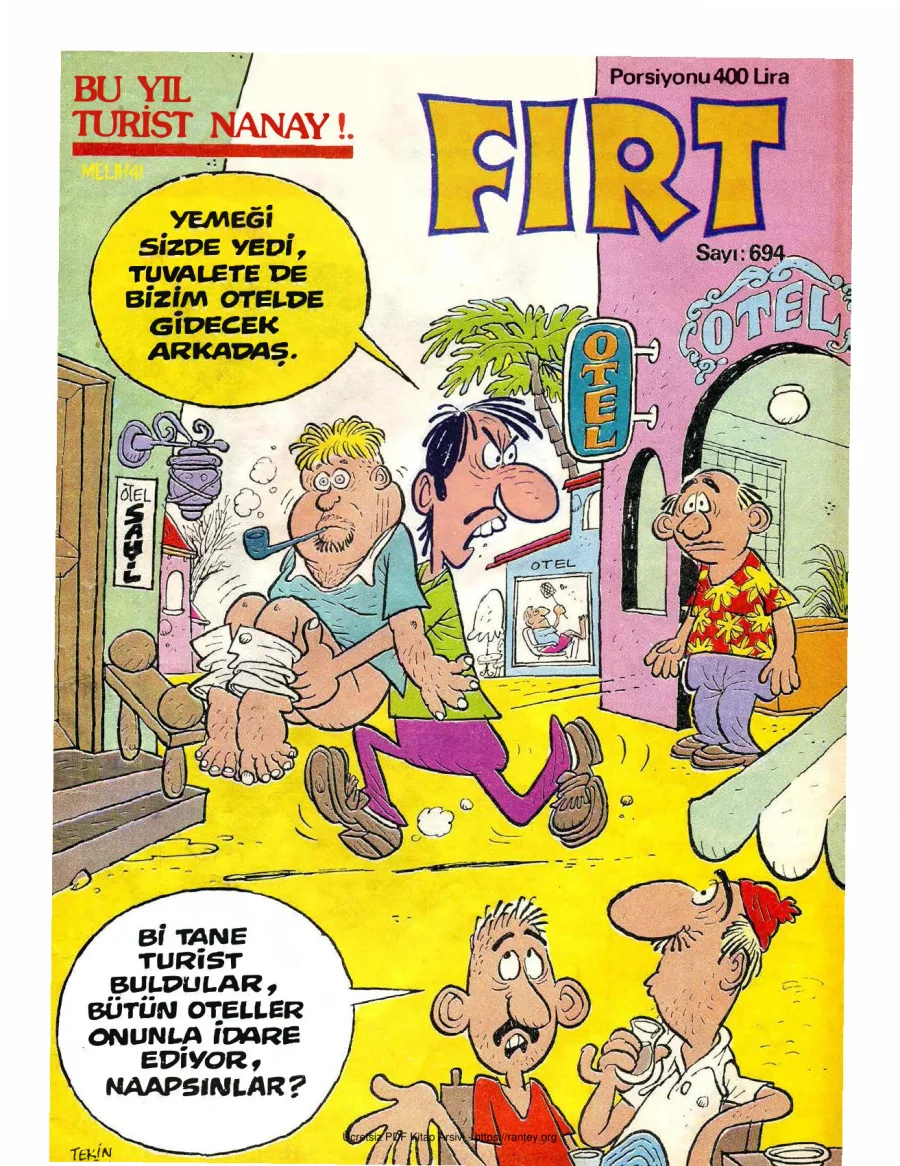Fırt 1989 Sayı 694 kapak görseli