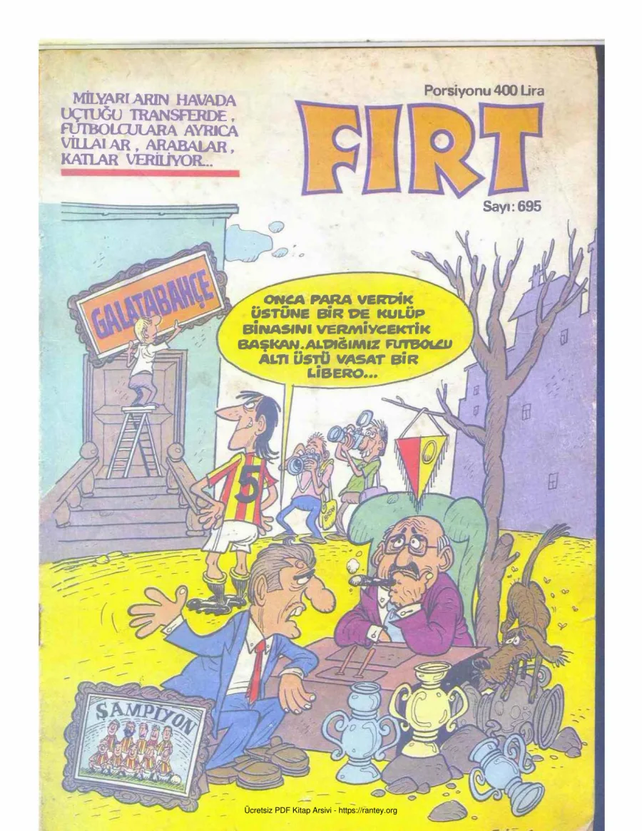 Fırt 1989 Sayı 695 kapak görseli