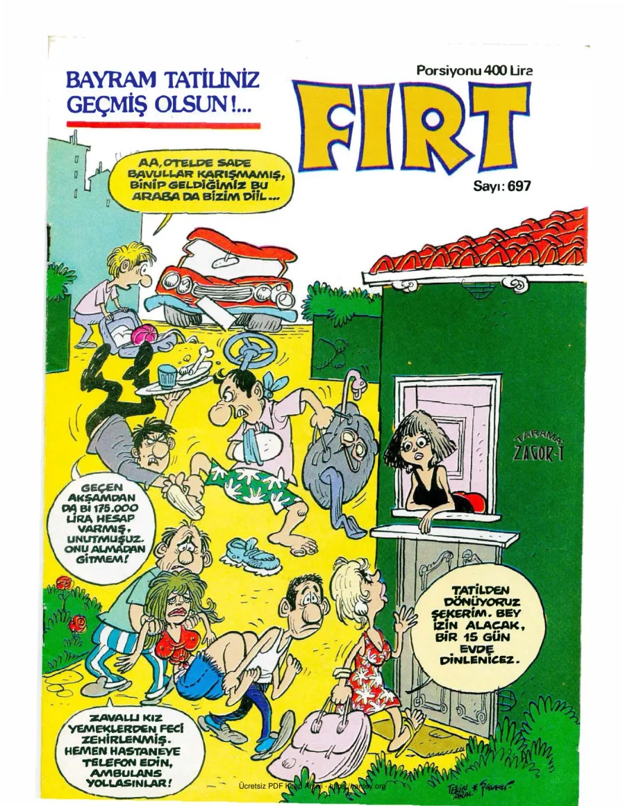 Fırt 1989 Sayı 697 kapak görseli