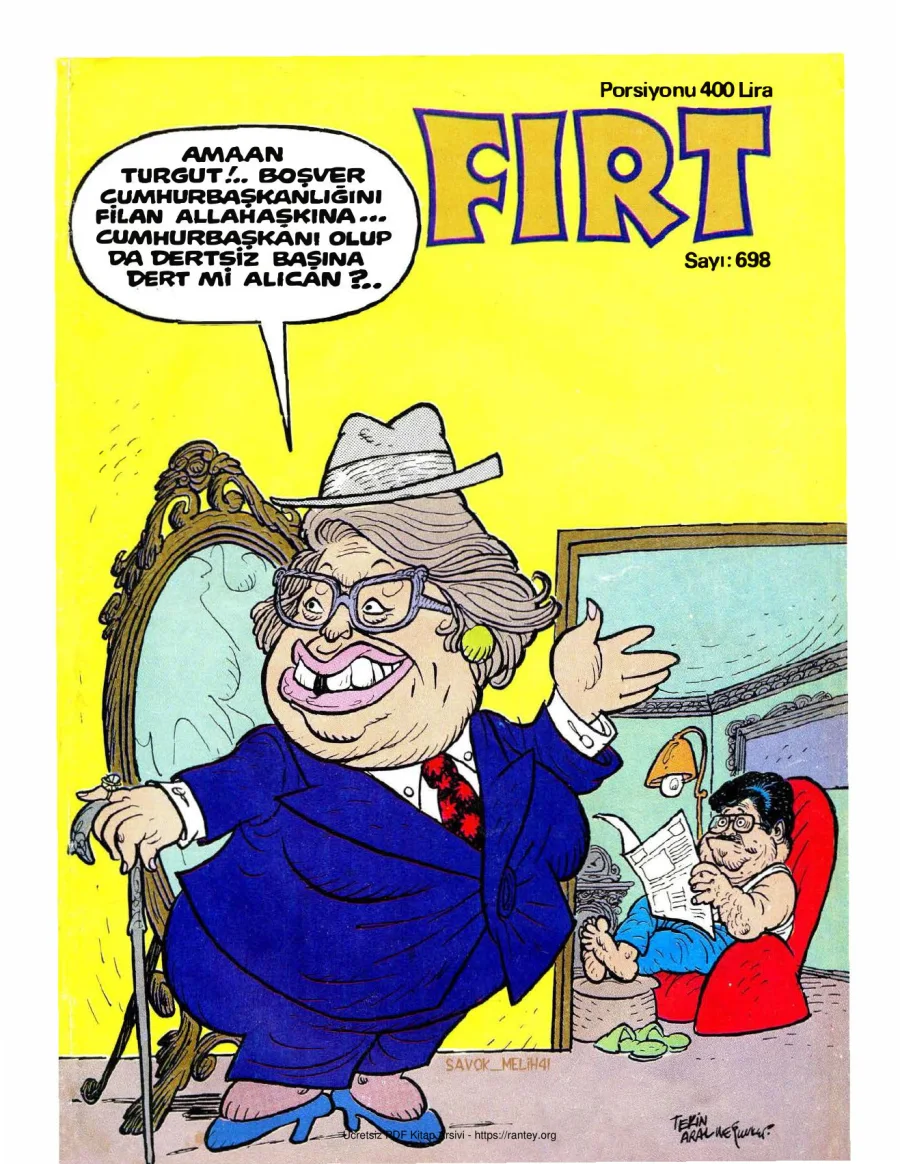 Fırt 1989 Sayı 698 kapak görseli