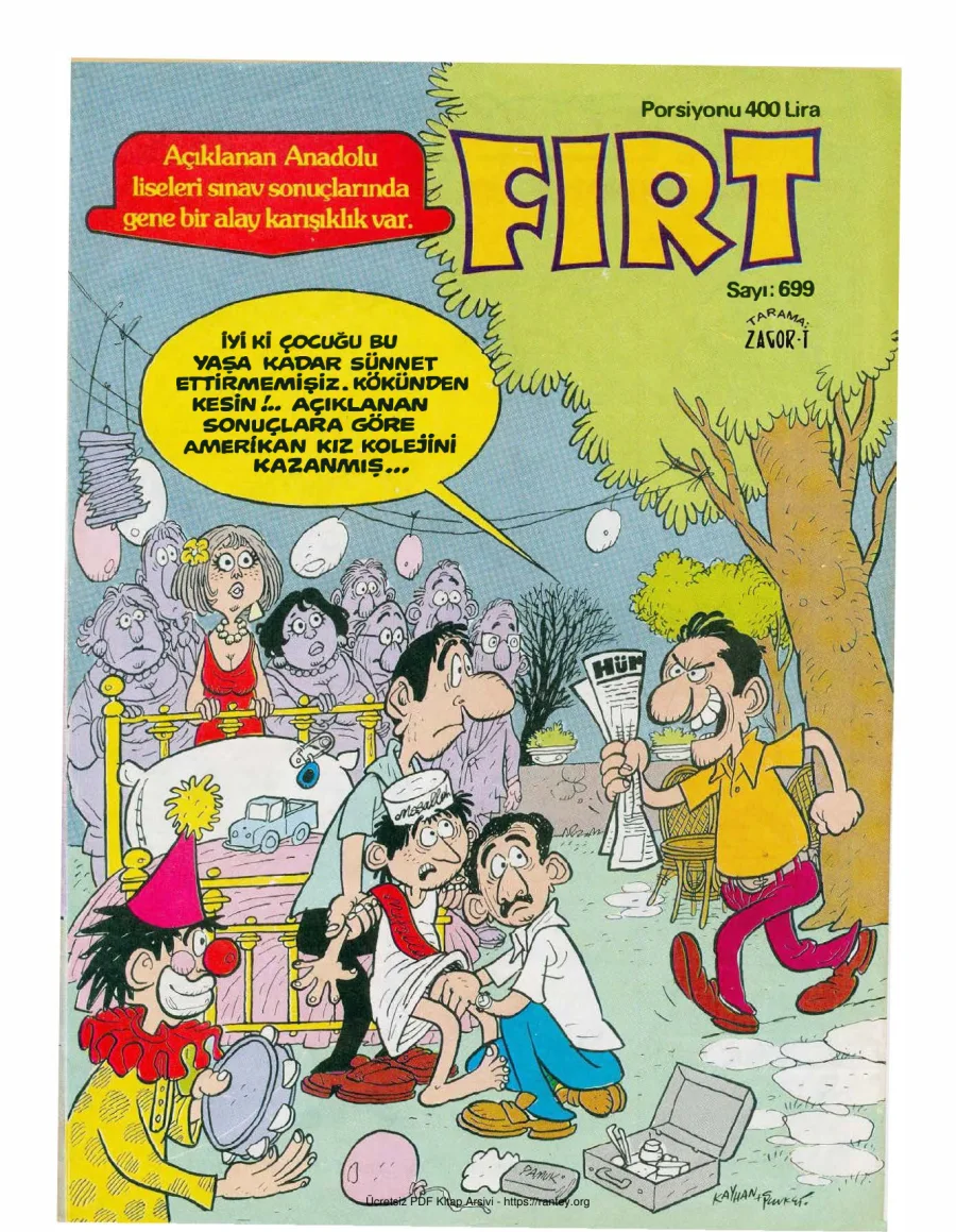 Fırt 1989 Sayı 699 kapak görseli