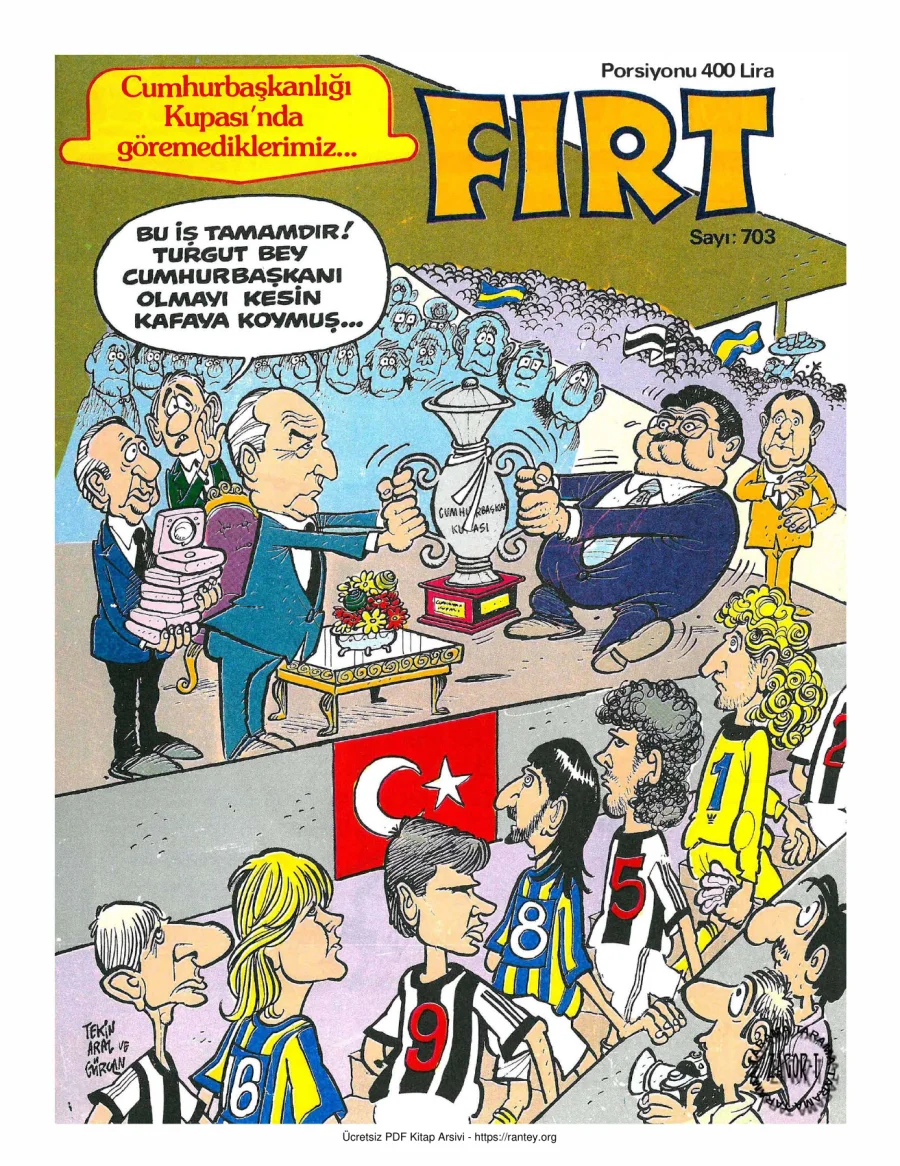 Fırt 1989 Sayı 703 kapak görseli