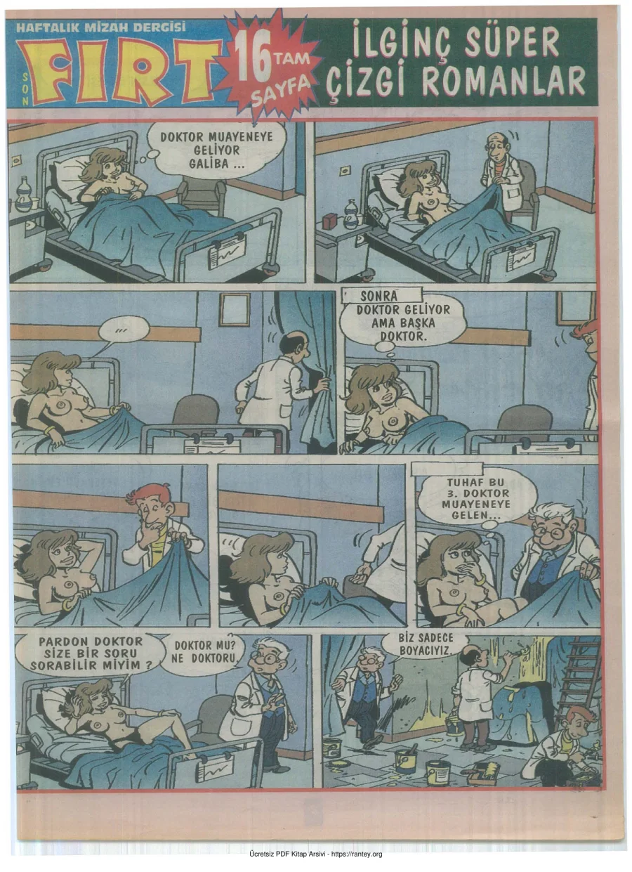 Fırt - Çizgi öyküler 14 kapak görseli