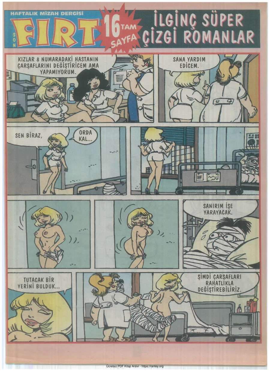 Fırt - Çizgi öyküler 22 kapak görseli