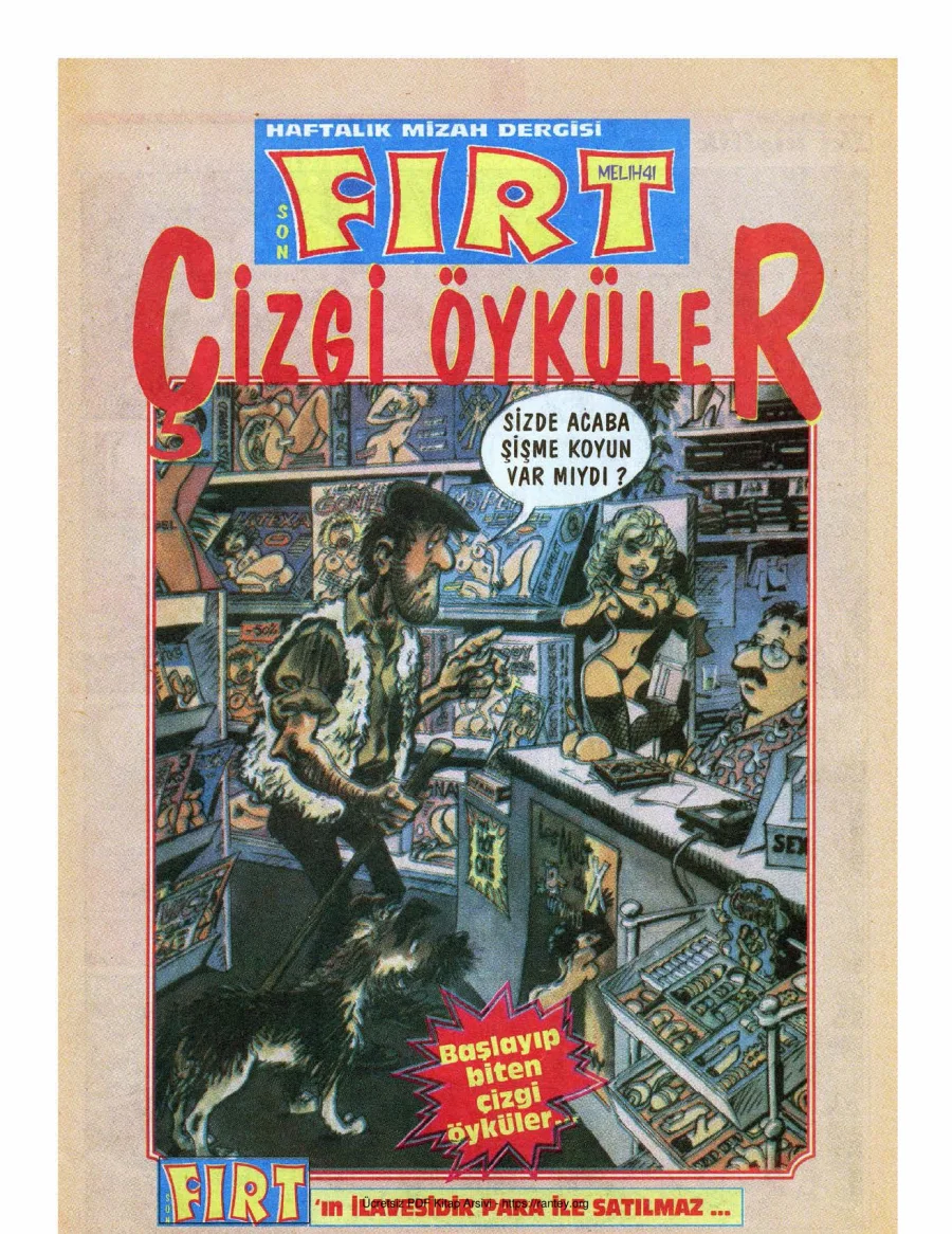 Fırt - Çizgi öyküler 4 kapak görseli
