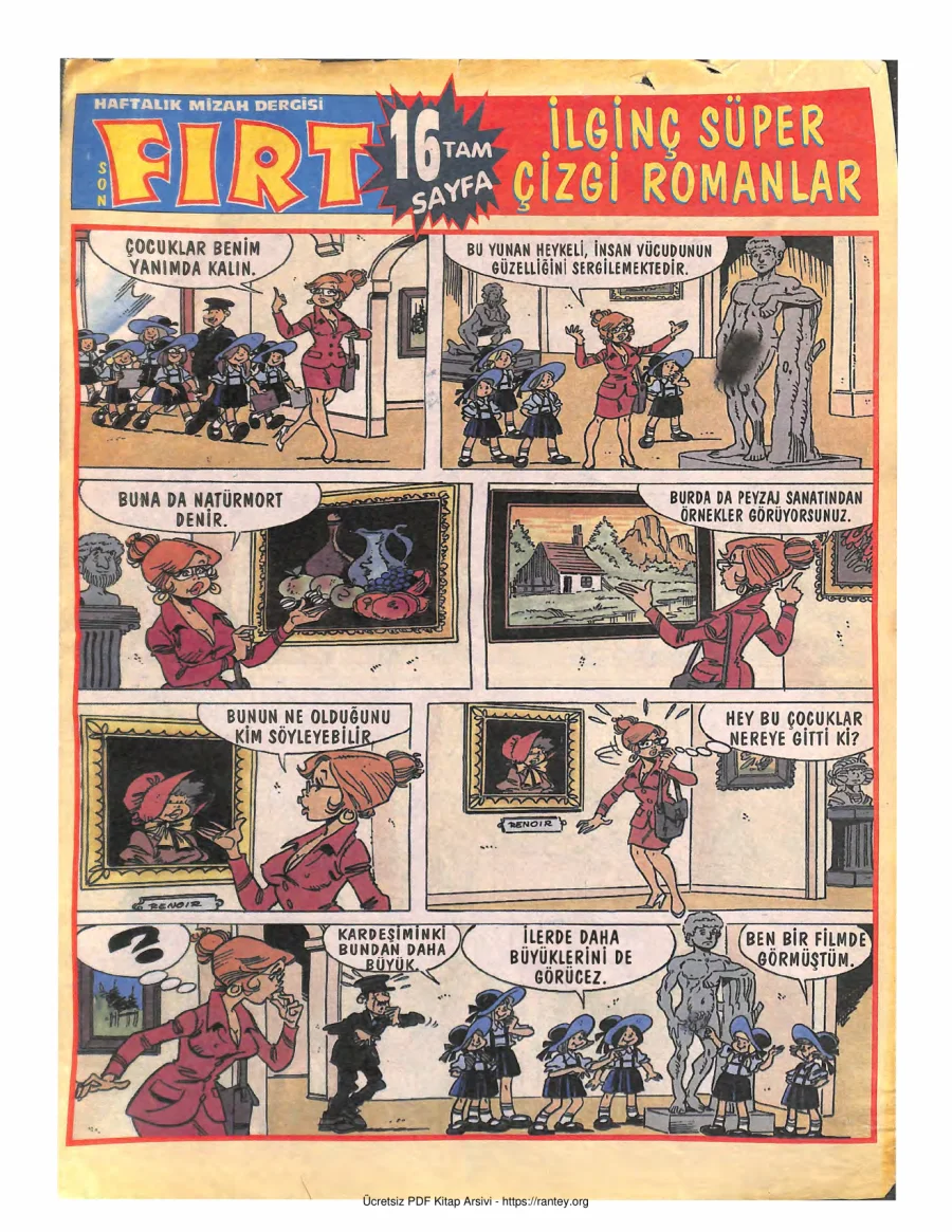 Fırt - İlginç Süper Çizgi Romanlar 3 kapak görseli